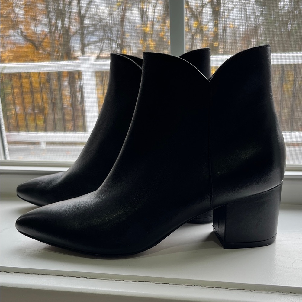 Cole Haan Black Ankle Booties excellent condition. New. No tags